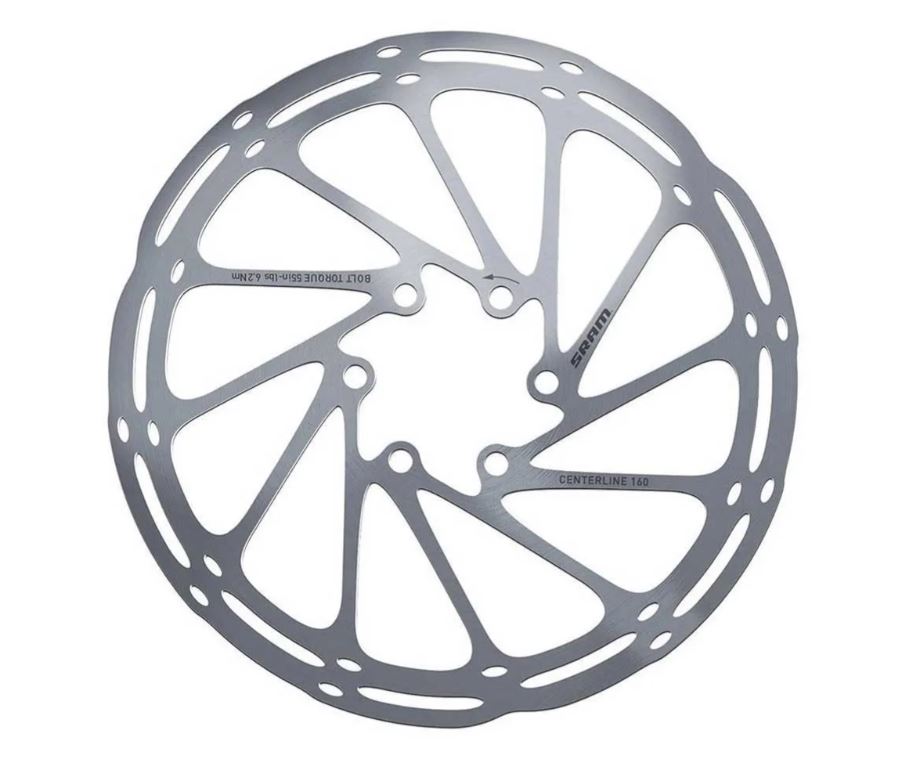 SRAM Disco de freno 6 tornillos 160MM ROUNDED