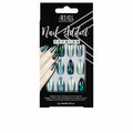 False nails Ardell 75887 Green Glitter Chrome (1 Unit)-0