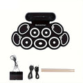 Electronic Drum Set with 9 Pads & Speakers-0