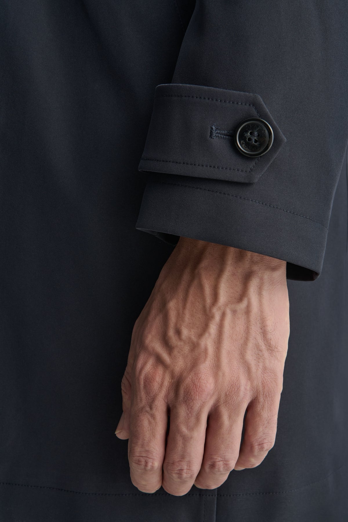 Giubbino lungo con gilet.