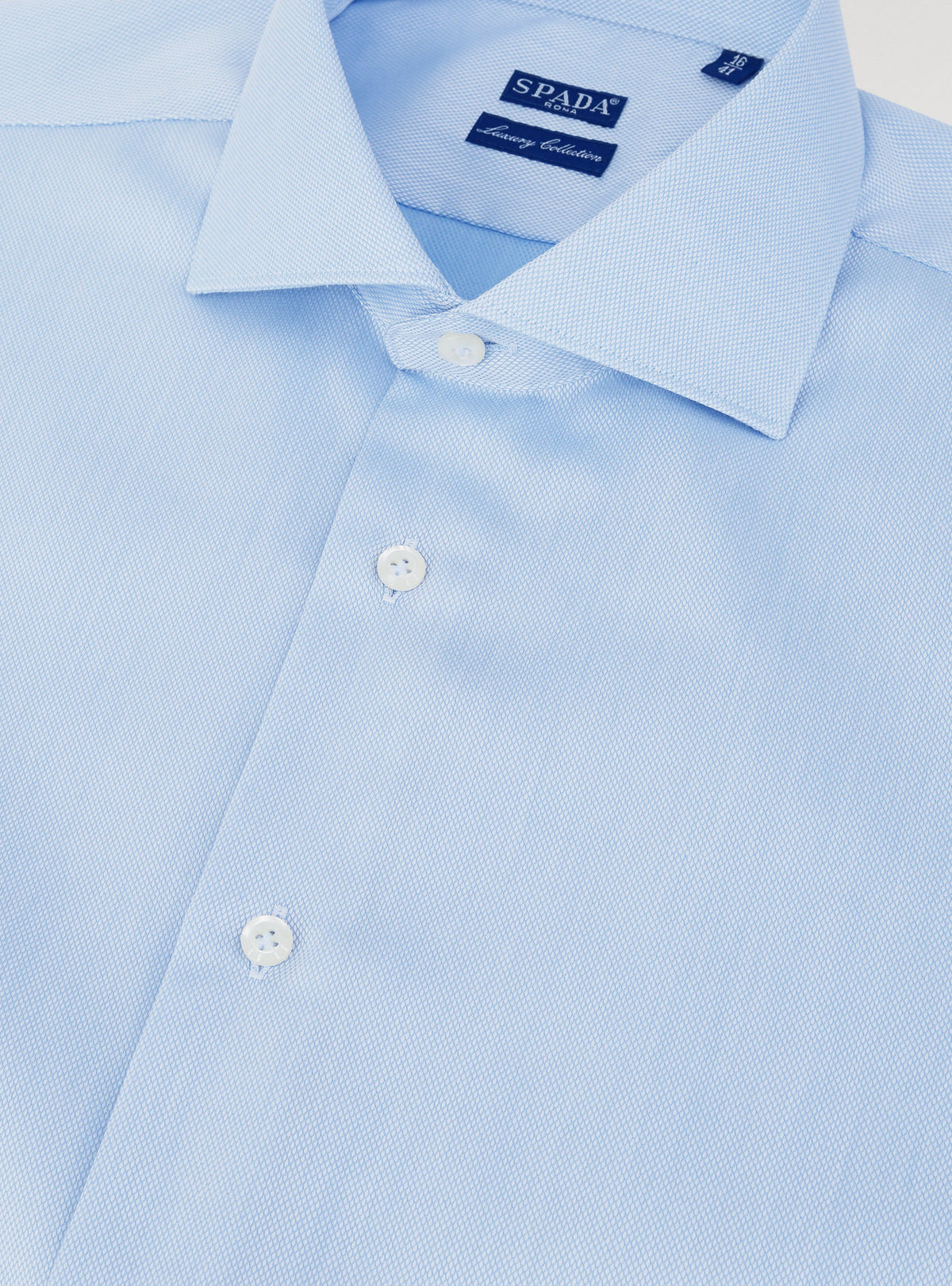 Camicia Oxford collo francese in puro cotone