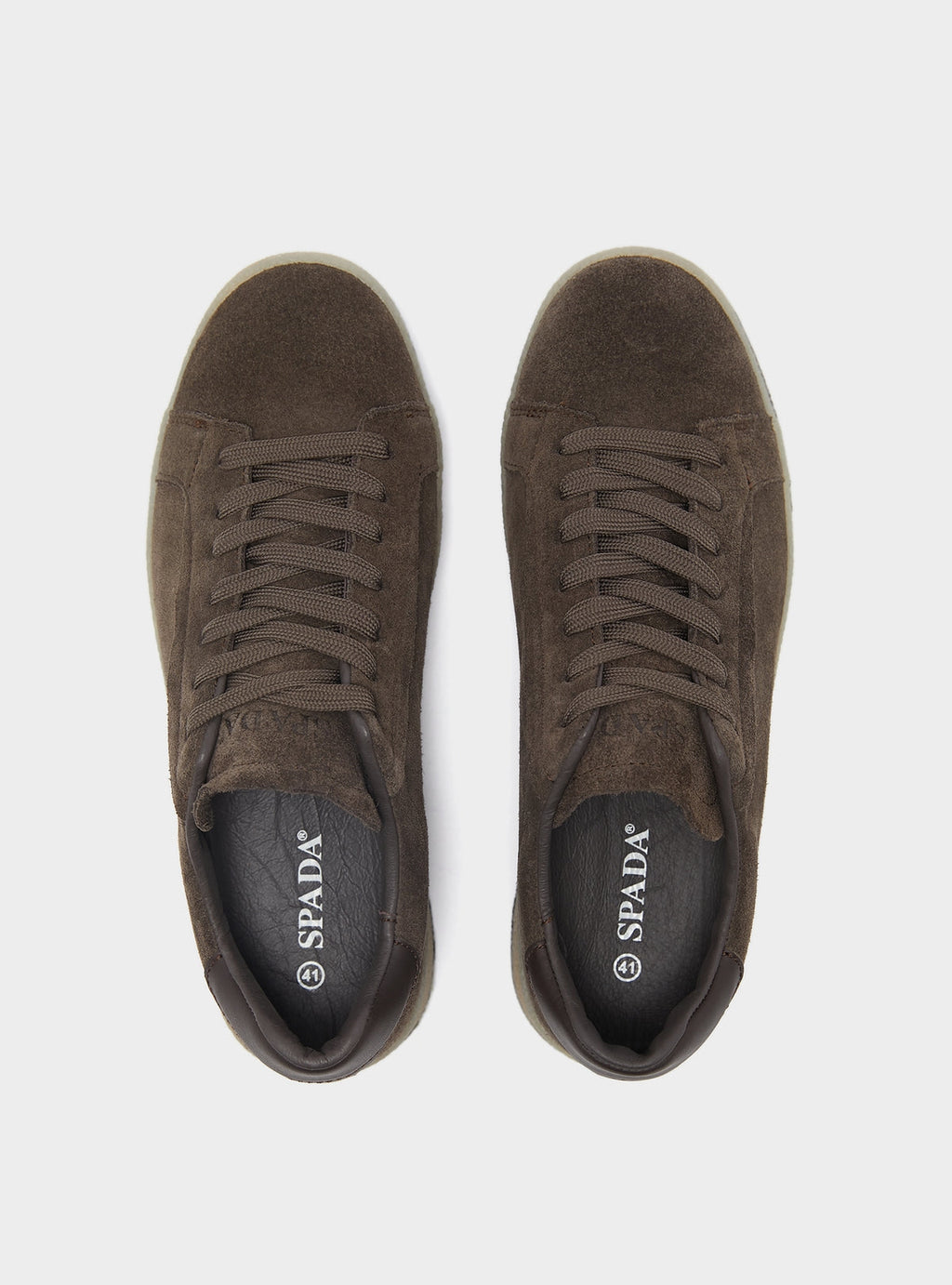 Sneakers in pelle scamosciata-1