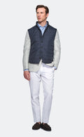 Gilet trapuntato in nylon