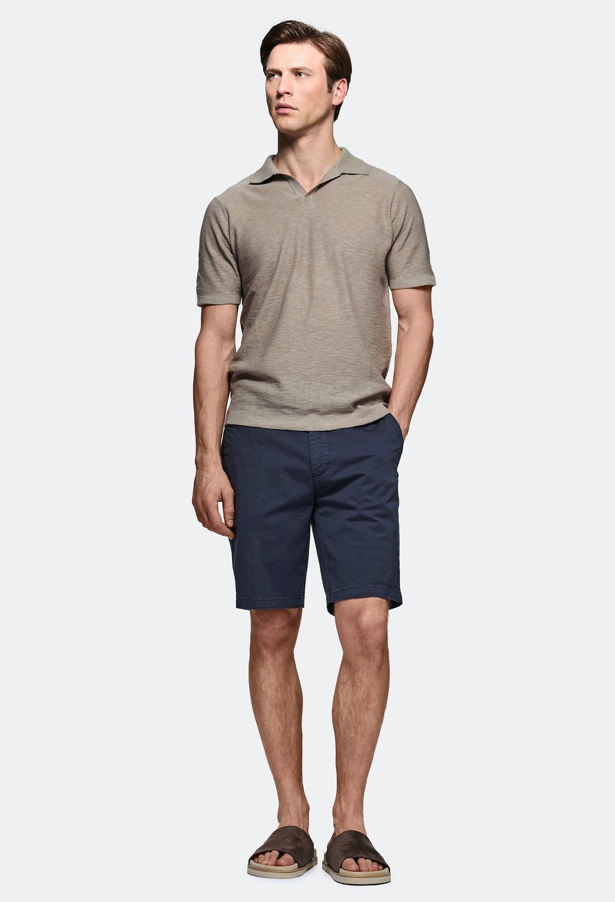 Bermuda in cotone gabardine