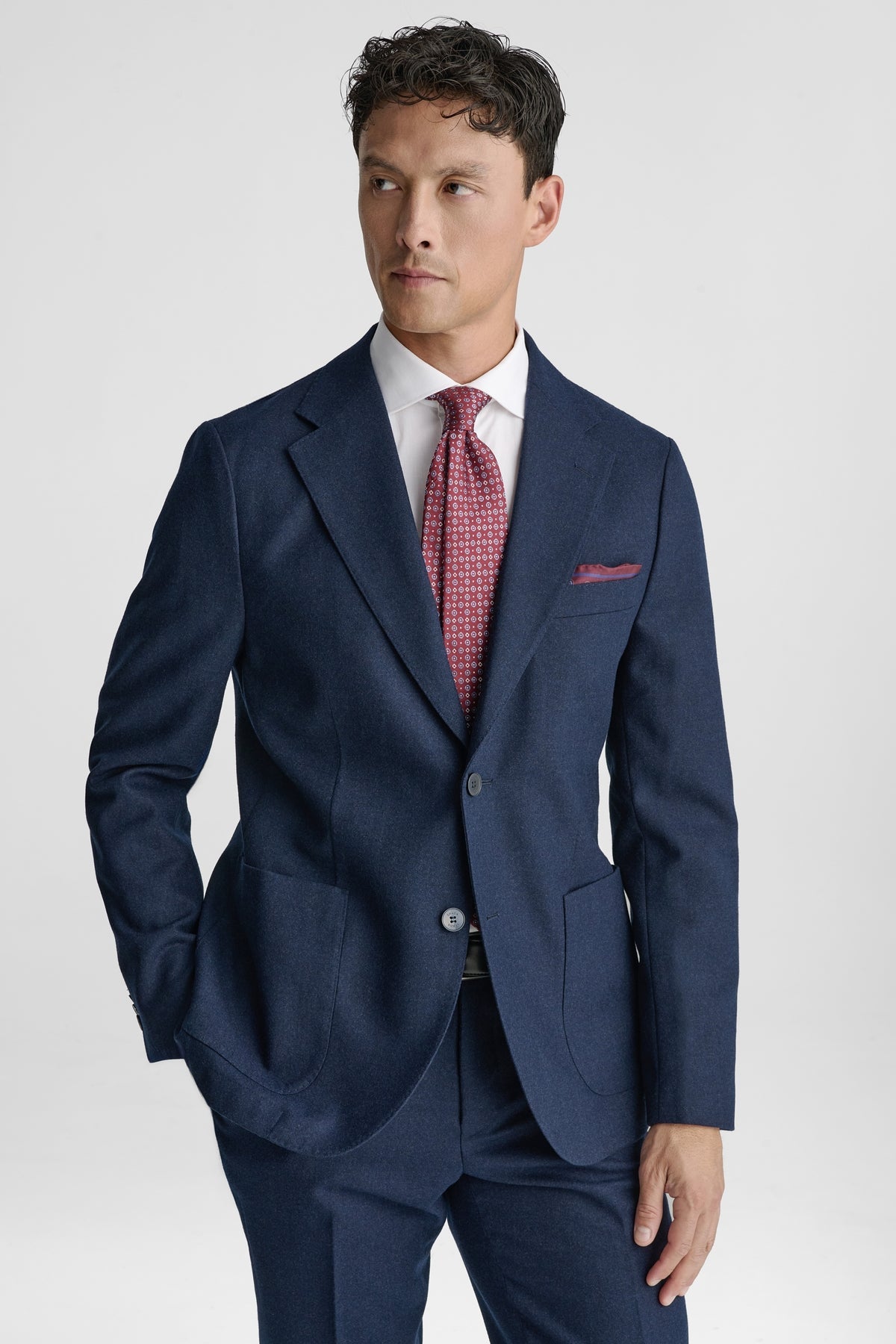 Giacca flanella uomo in 100% Lana