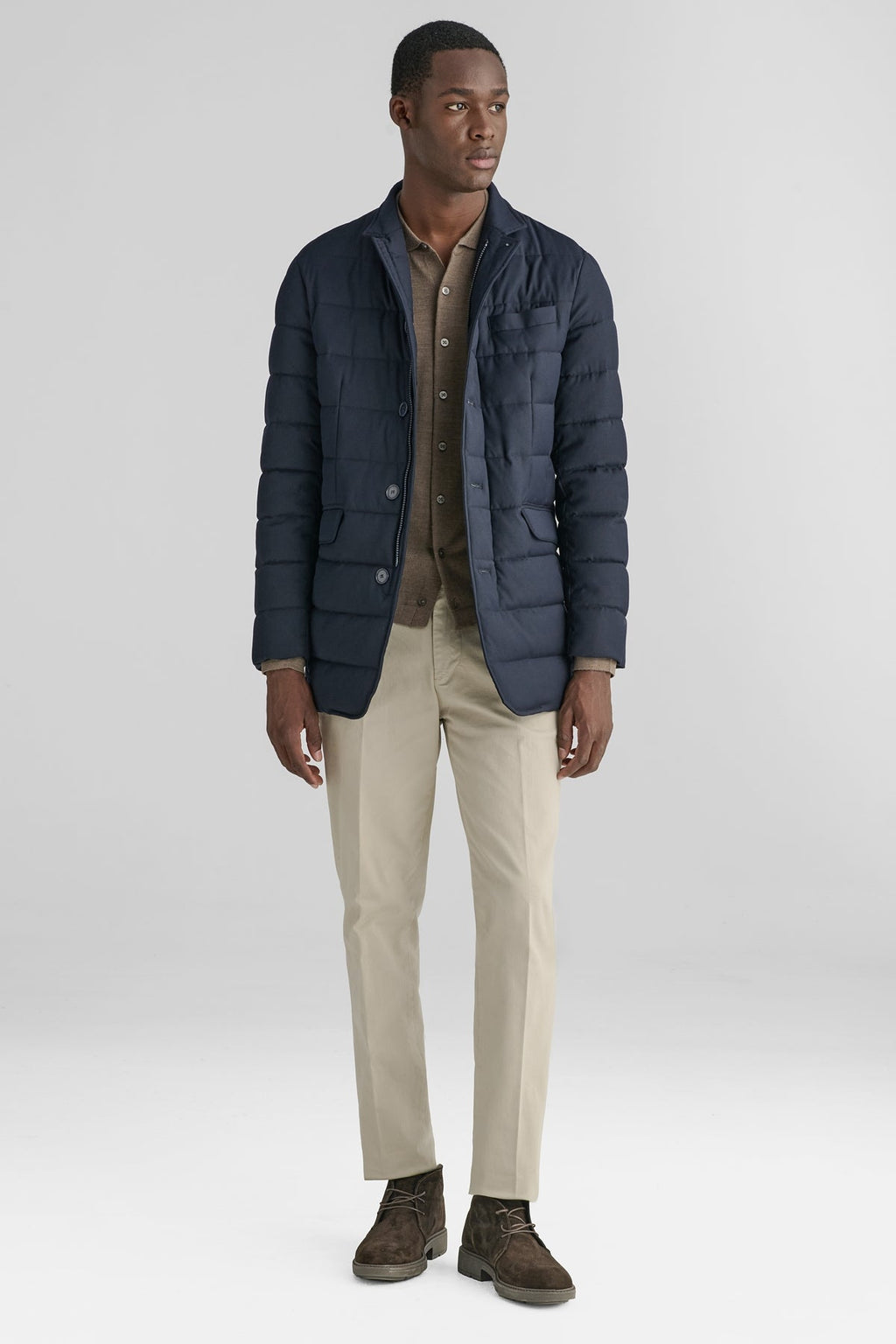 Giubbotto uomo casual elasticizzato