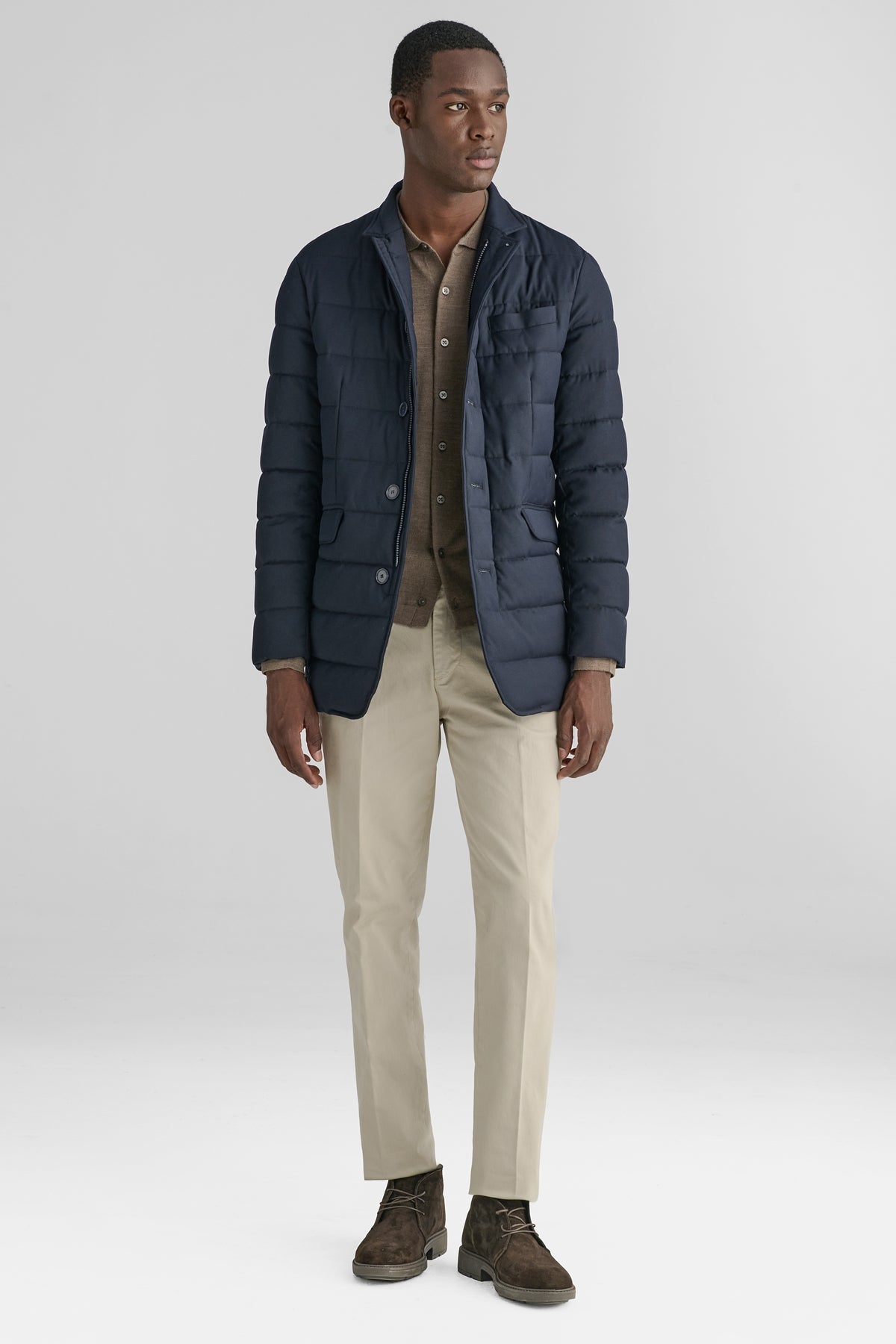 Giubbotto uomo casual elasticizzato