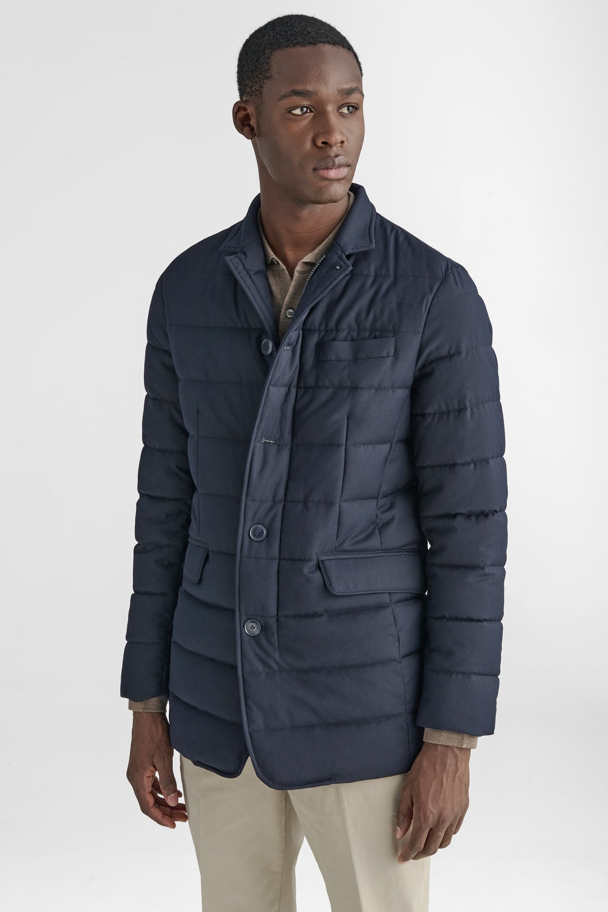 Giubbotto uomo casual elasticizzato