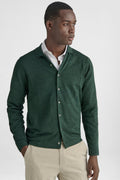 Polo camicia in maglia 100% Lana Merino