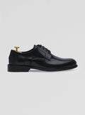 Scarpe derby in pelle con suola cuoio