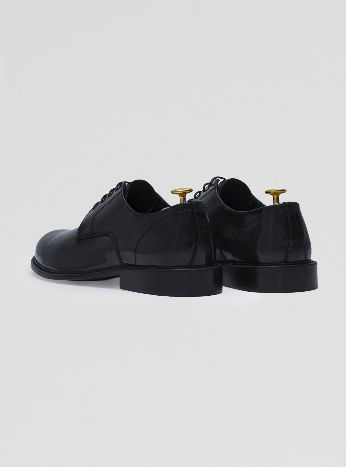 Scarpe derby in pelle con suola cuoio