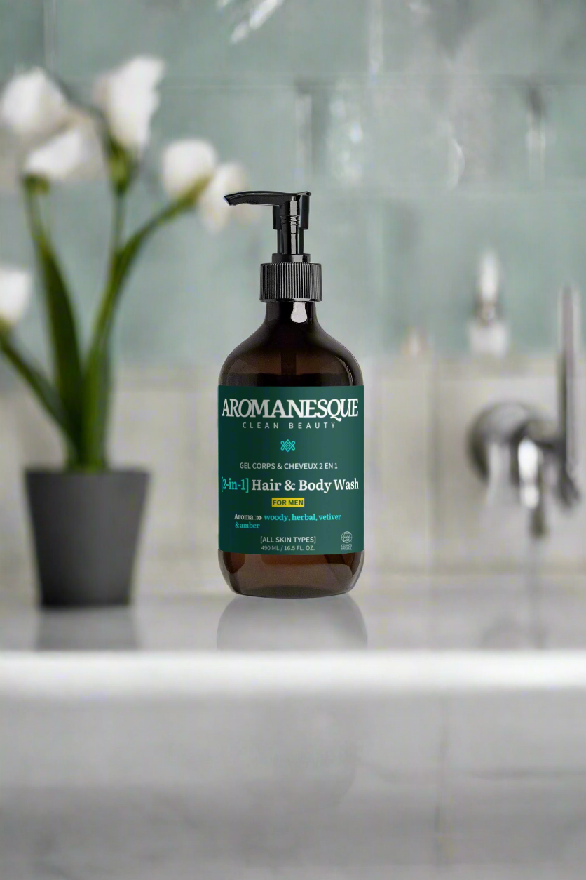 Premium [2-in-1] Hair & Body Wash For Men-1