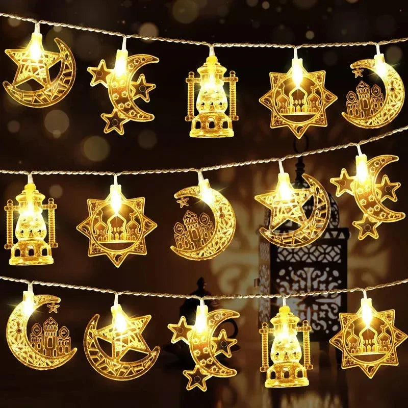 1.5M EID Mubarak LED String Lights-1