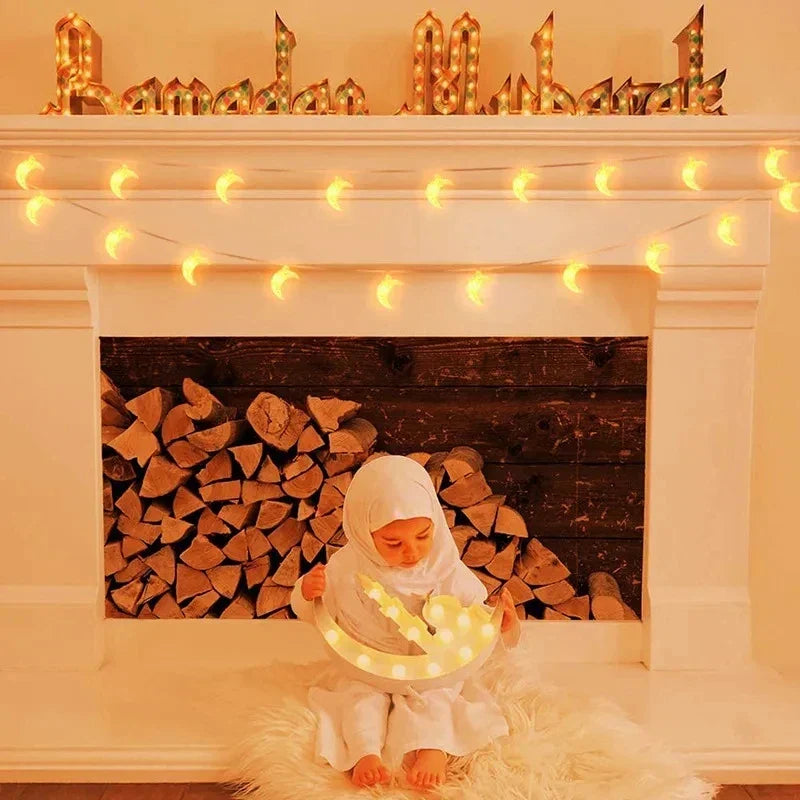 1.5M EID Mubarak LED String Lights-2