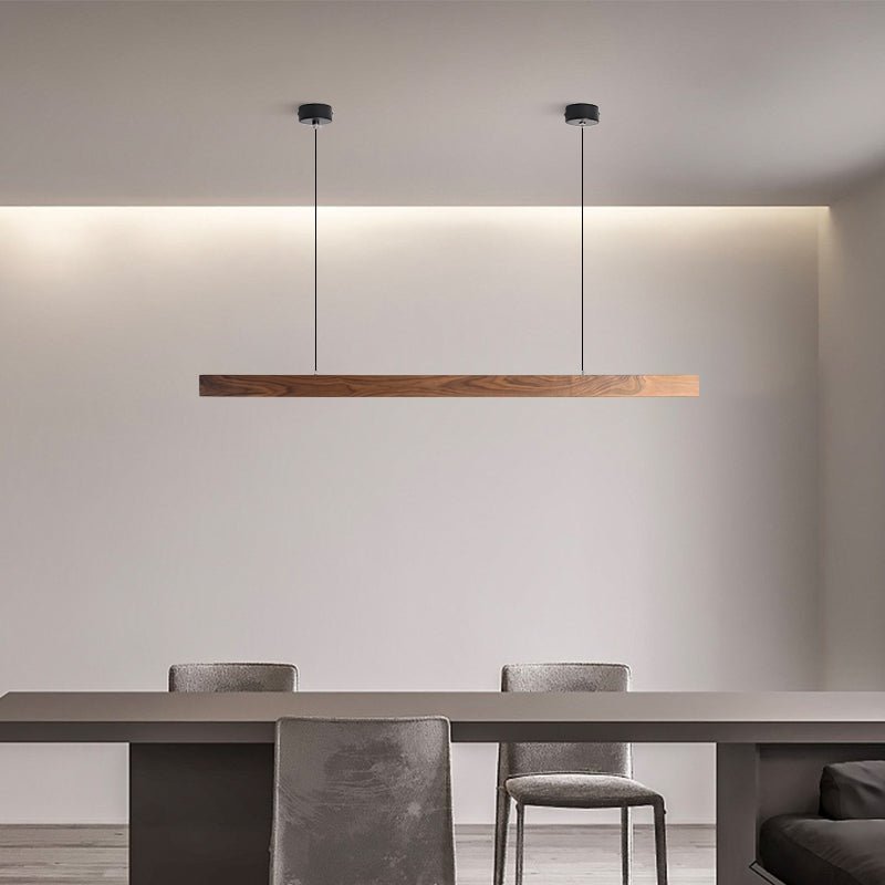 High-Powered Hanging Wooden Beam Pendant Light-11
