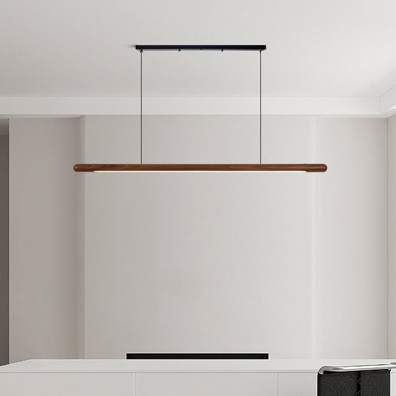 Luxurious Solid Wood Pendant Light-6