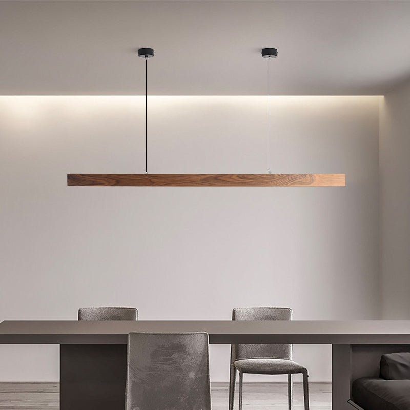 High-Powered Hanging Wooden Beam Pendant Light-13