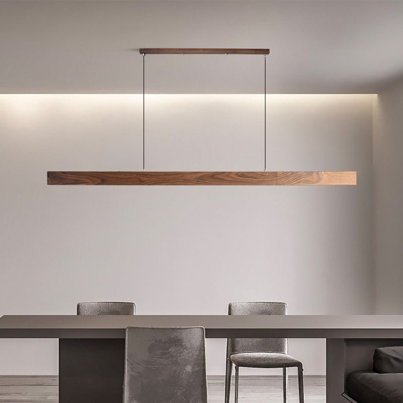 High-Powered Hanging Wooden Beam Pendant Light-16