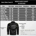 MEN BLACK LEATHER BIKER JACKET CAMERON