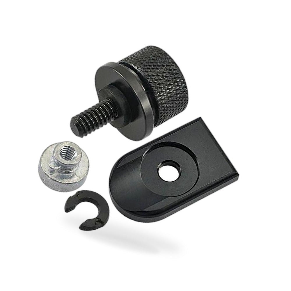 Seat Bolt Tab Screw Mount Nut Cover Kit Suitable for Harley-Davidson Sportster-1
