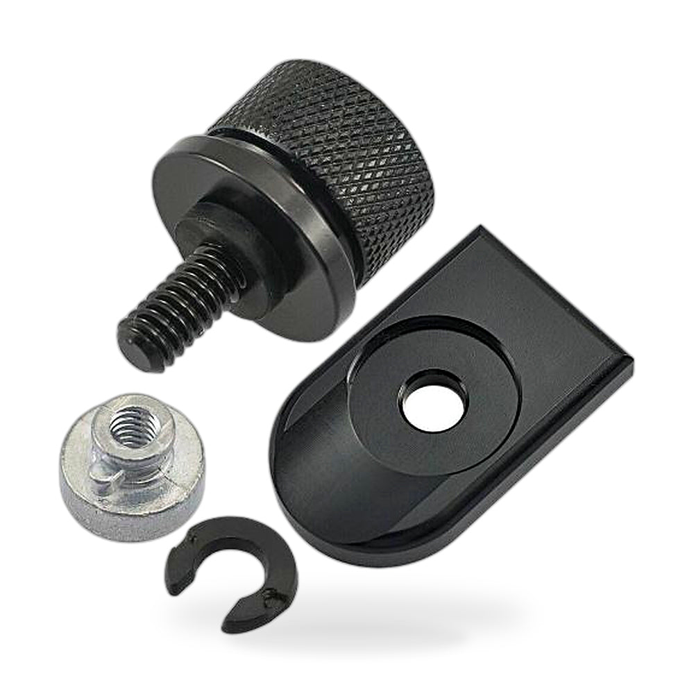 Seat Bolt Tab Screw Mount Nut Cover Kit Suitable for Harley-Davidson Sportster-0