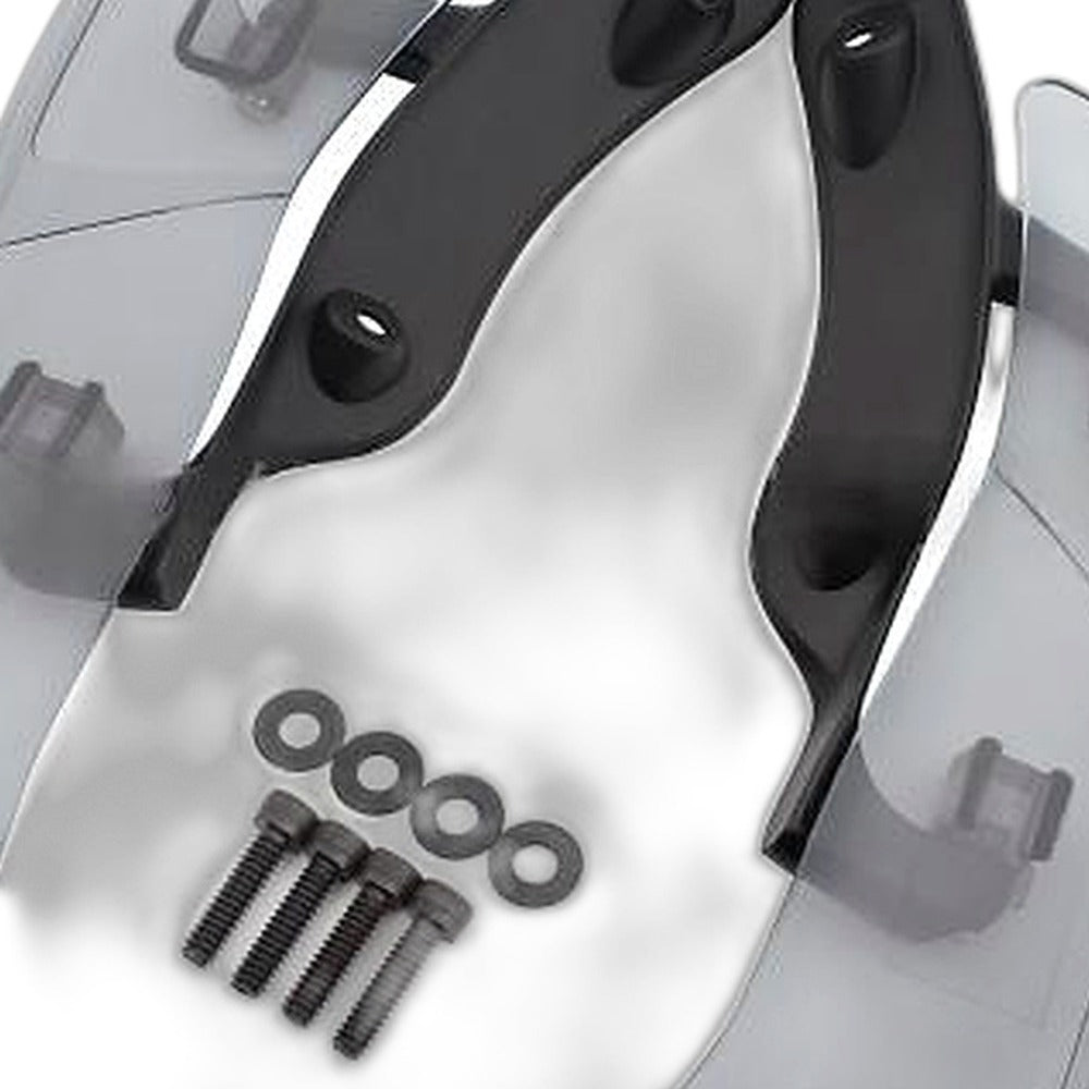 Adjustable Upper Fairing Side Wind Air Deflector Suitable for Harley Road Glide-3