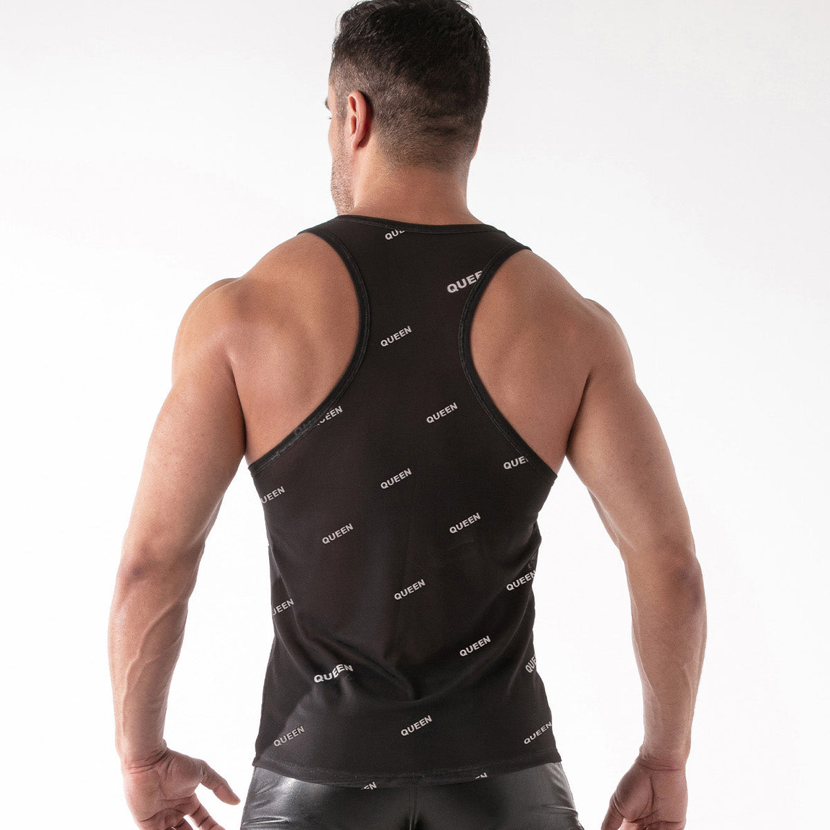 ID Mesh Tank Top - Queen Black-1