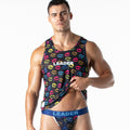 Amor Tank Top Navy-0
