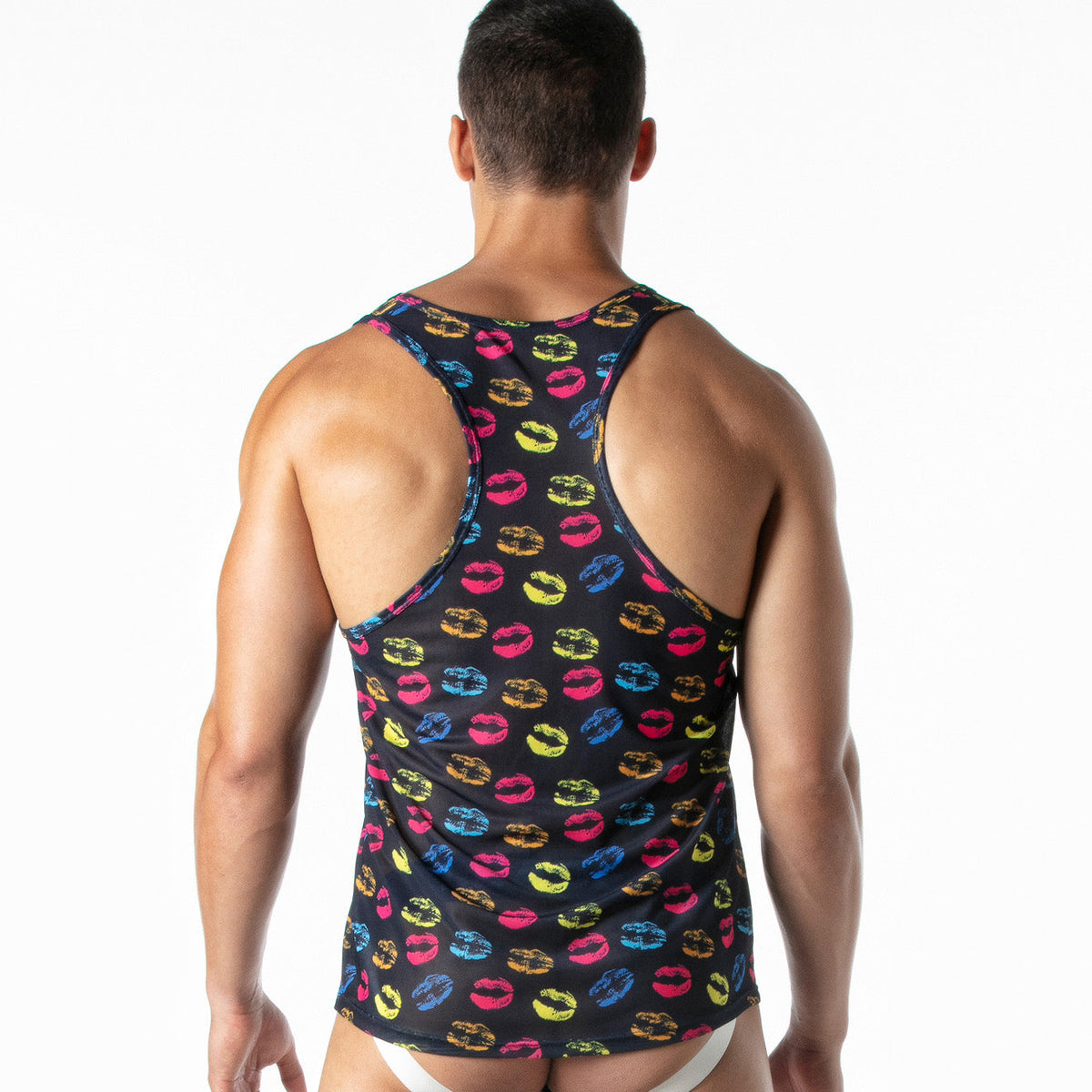 Amor Tank Top Navy-2
