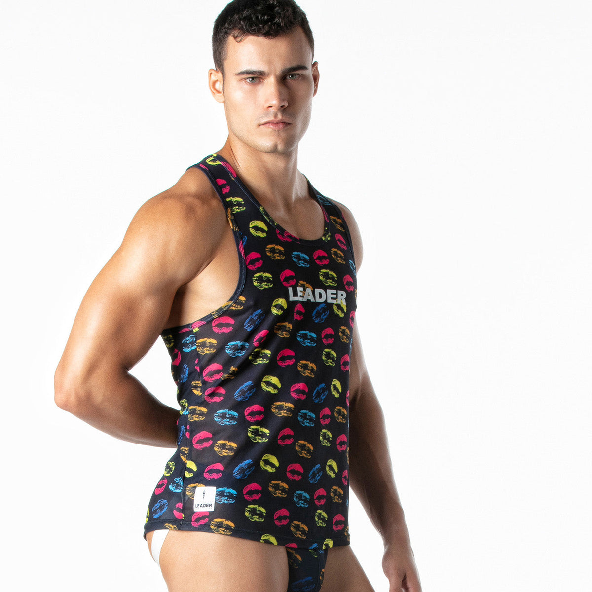Amor Tank Top Navy-1