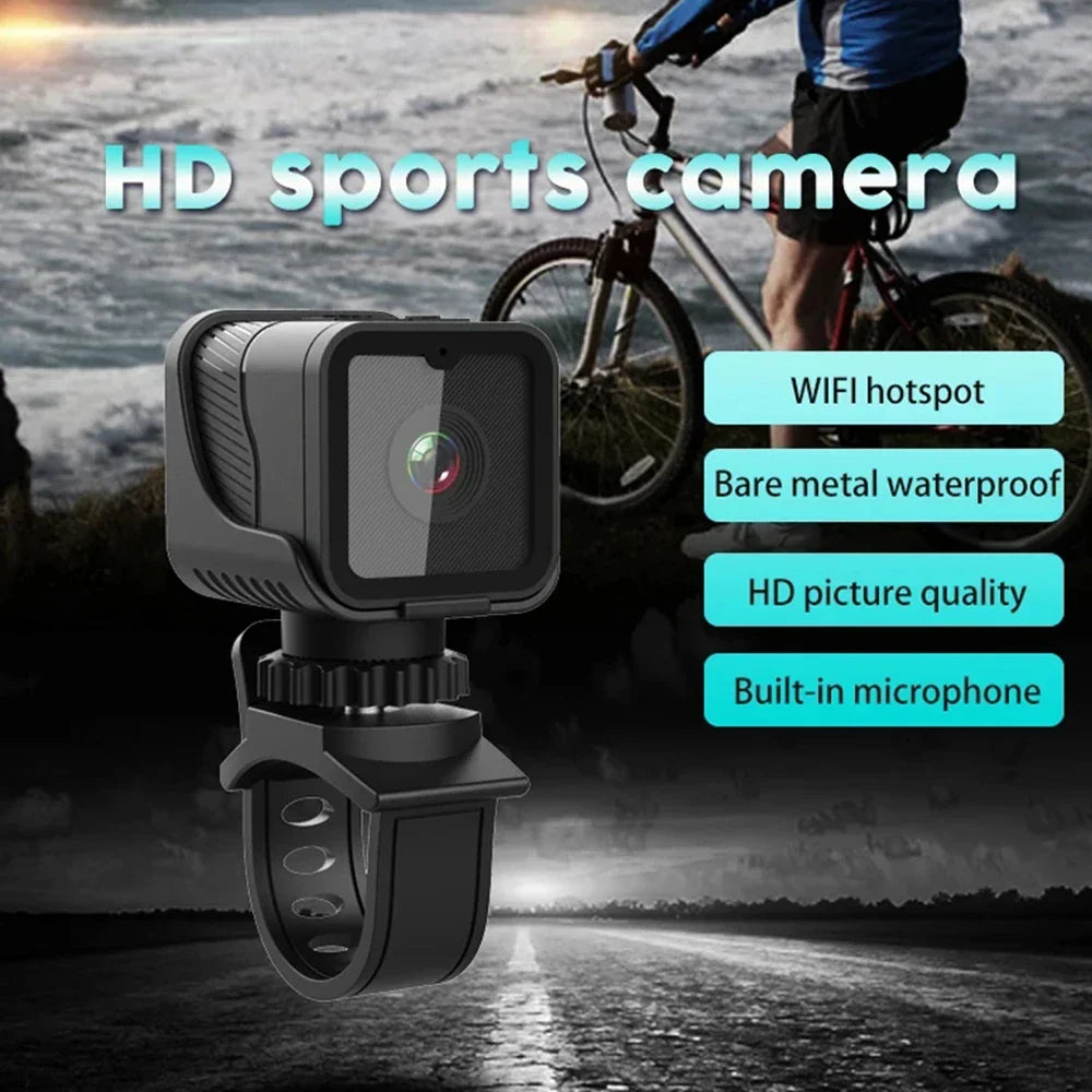 Portable WiFi Waterproof Sports Mini Camera (1080P HD)-1