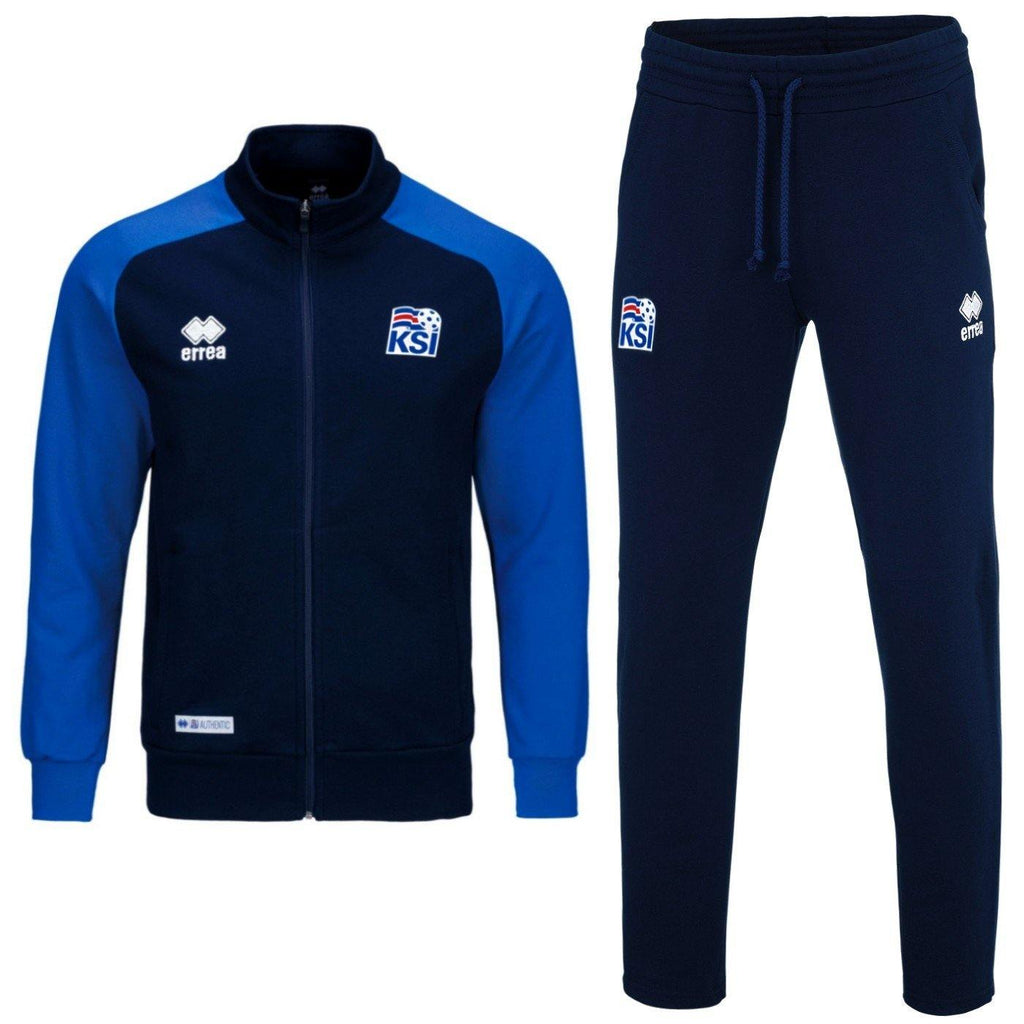 Iceland World Cup Presentation Soccer Tracksuit 2018/19 - Errea-0