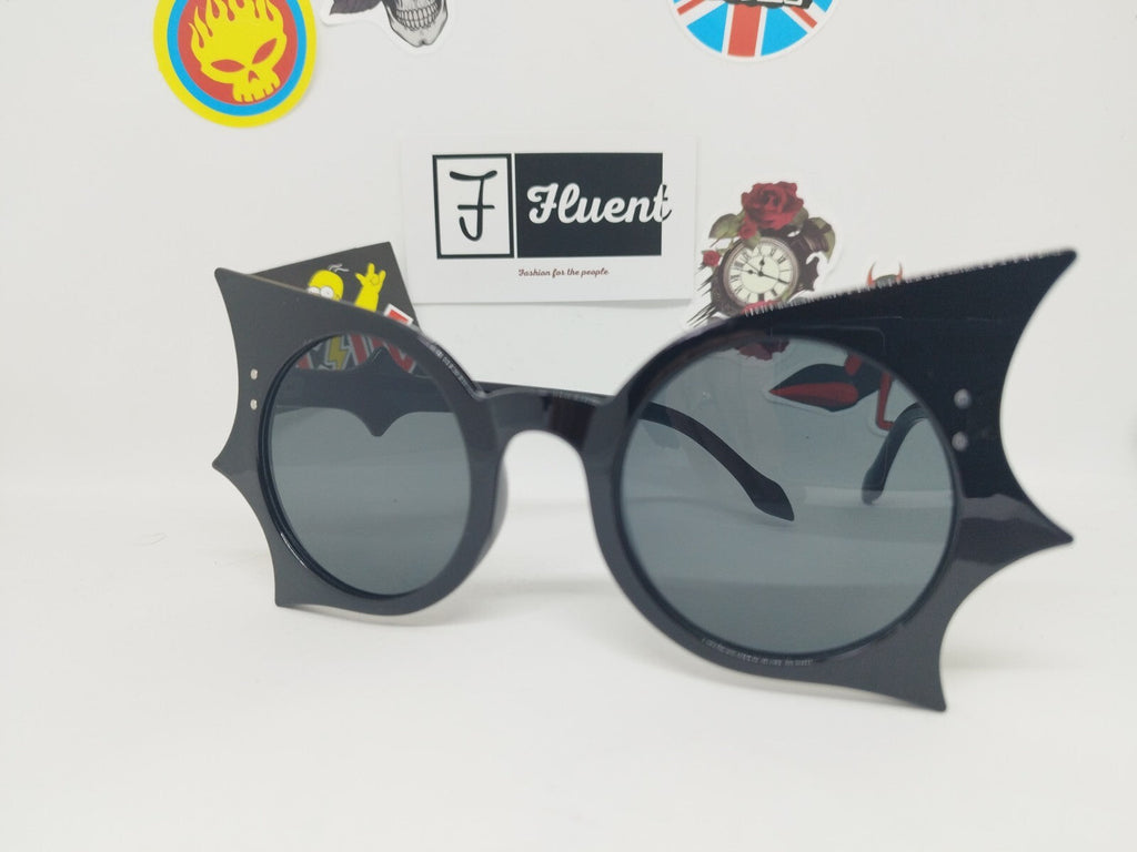 Black Bat-Wing Sunglasses-1