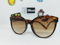 Oversized Leopard Pattern Sunglasses-0