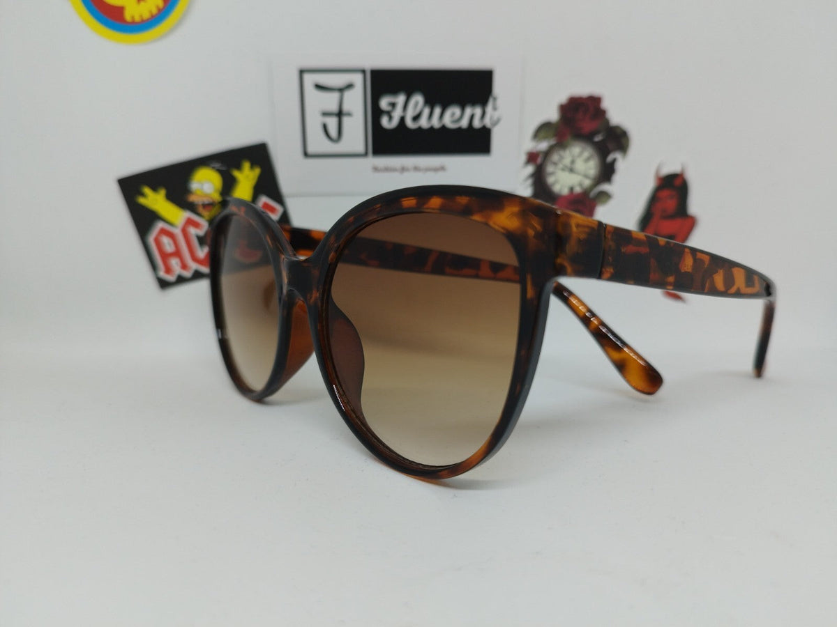 Oversized Leopard Pattern Sunglasses-1