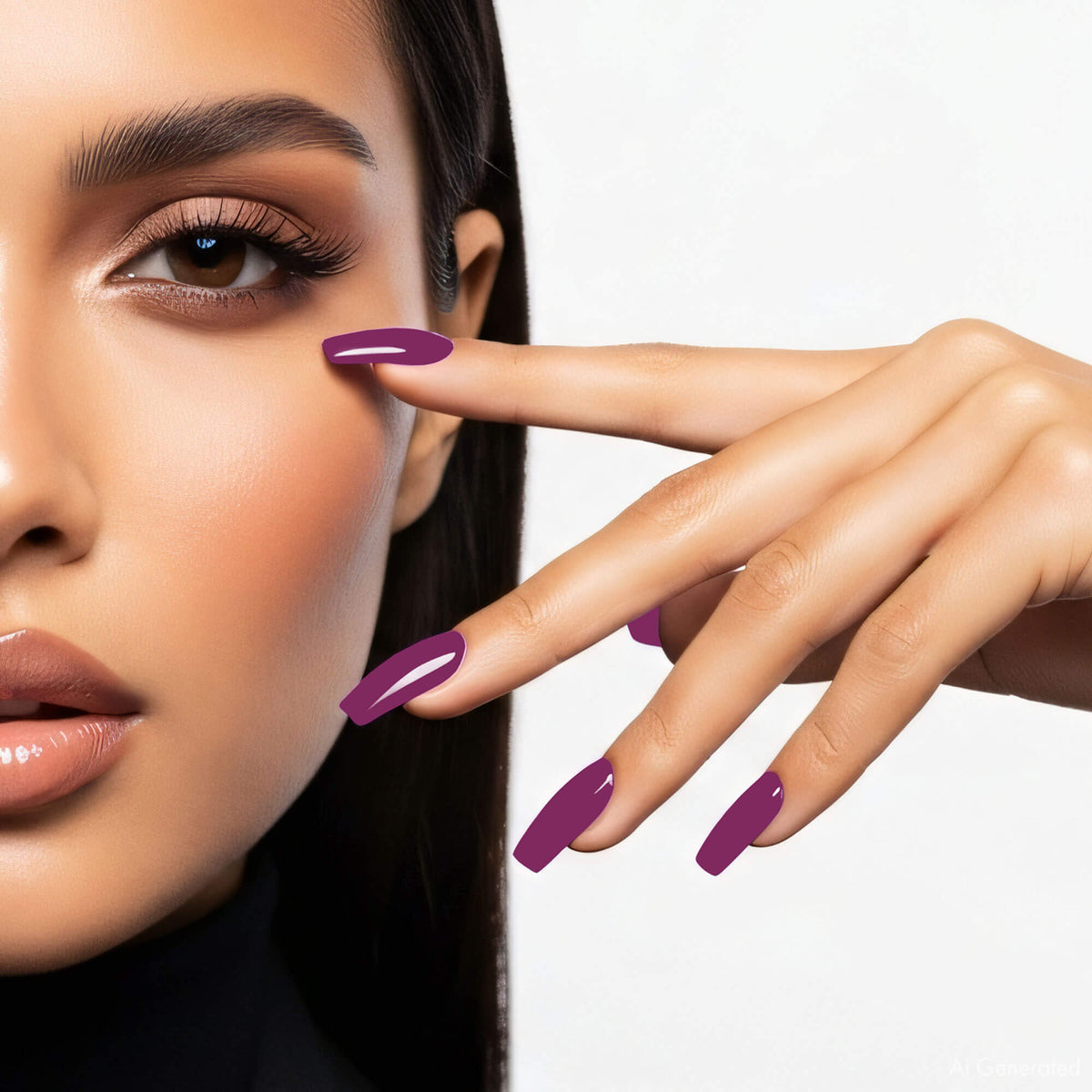 Gel Polish – Deep Mauve – DN065 – 7ml – HEMA Free-2