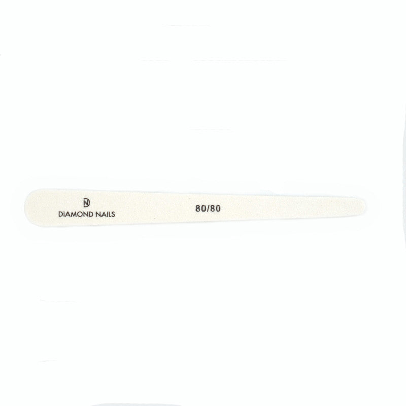 Drop Nail File, White 80/80-0