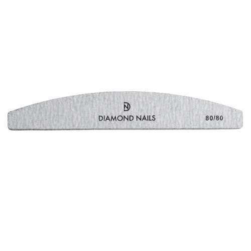Half moon file Grey 80/80-0