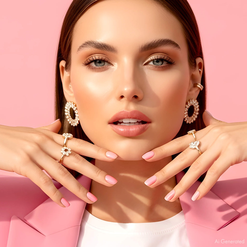 Gel Polish – Baby Pink – DN144 – 7ml – HEMA Free-2
