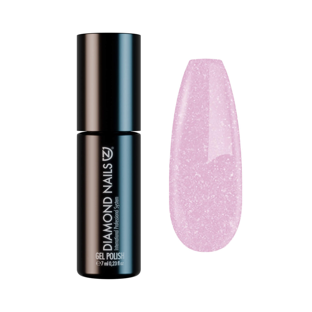 Gel Polish – Soft Shimmer Pink – DN160 – 7ml – HEMA Free-0