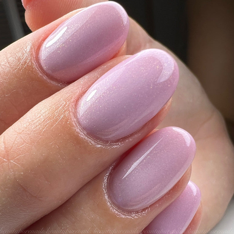 Gel Polish – Soft Shimmer Pink – DN160 – 7ml – HEMA Free-3