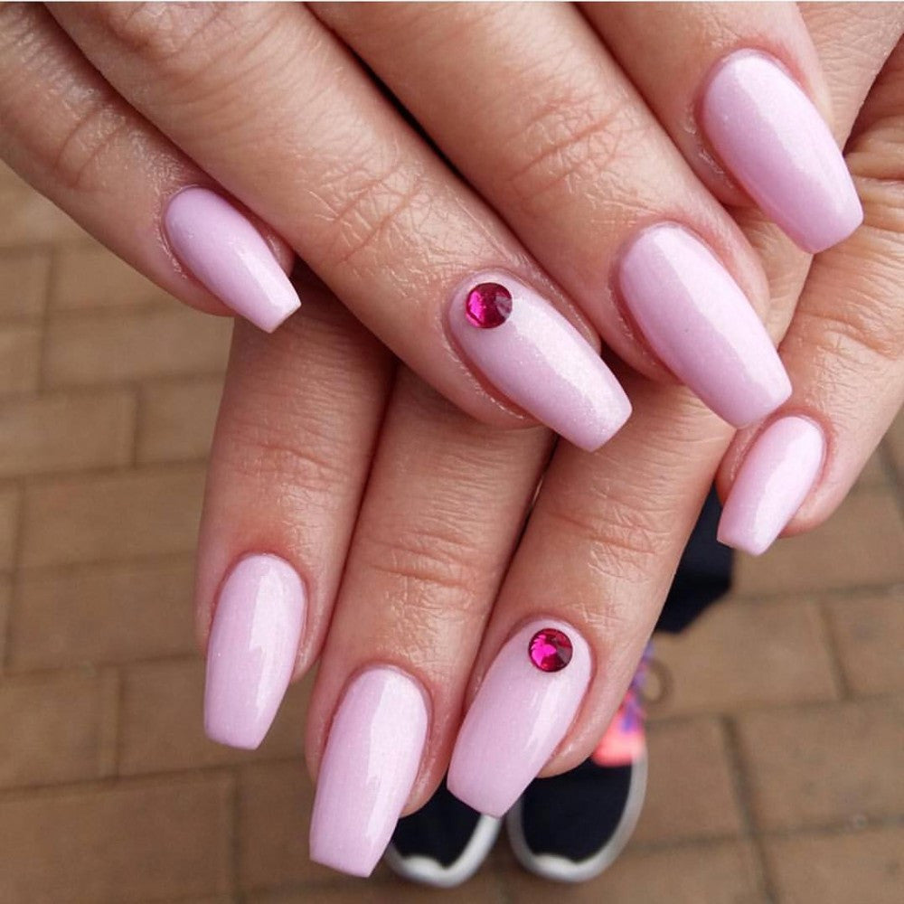 Gel Polish – Soft Shimmer Pink – DN160 – 7ml – HEMA Free-5
