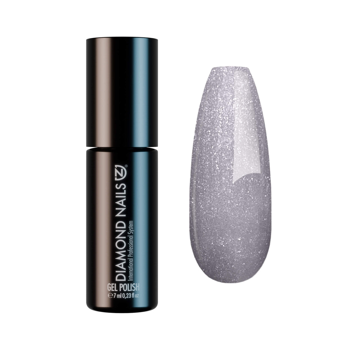 Gel Polish – Silver Purple Metallic – DN165 – 7ml – HEMA Free-0