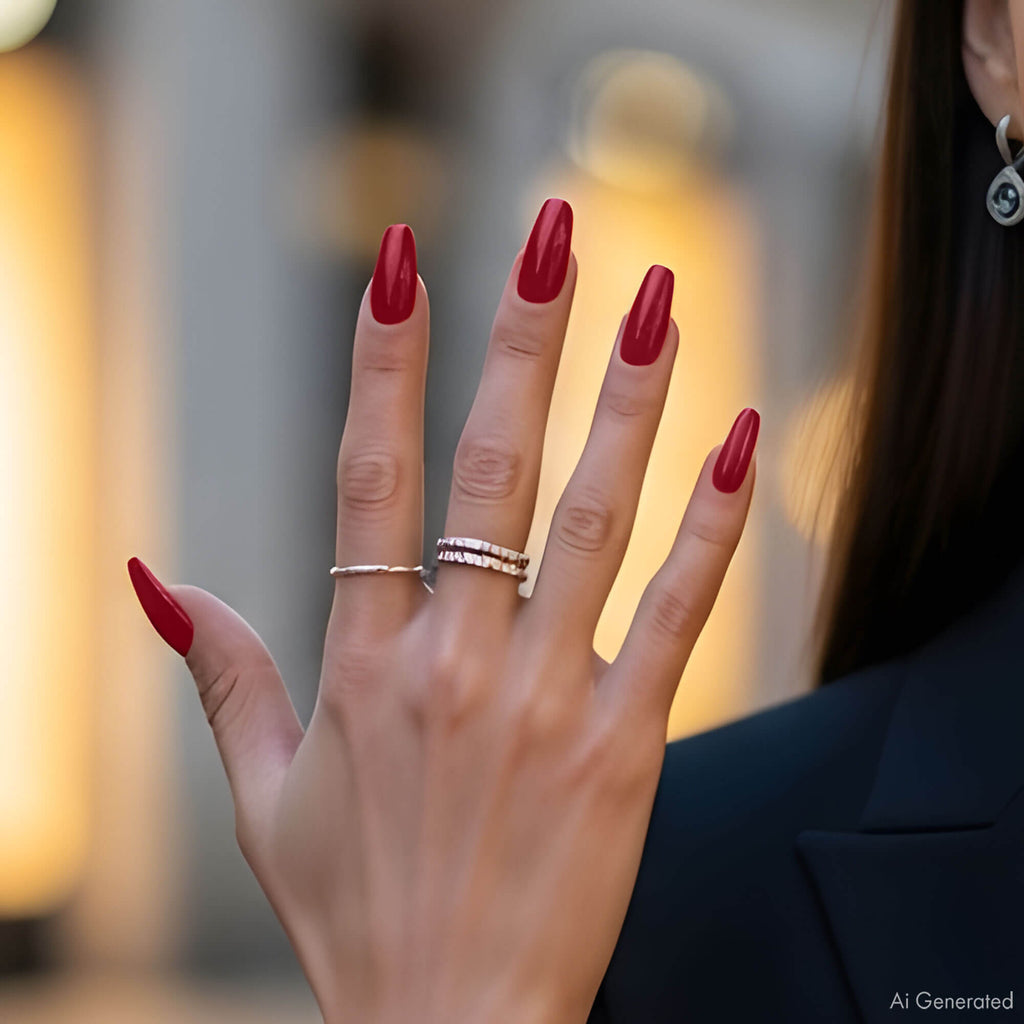 Gel Polish – Decadence Burgundy – DN199 – 7ml – HEMA Free-2