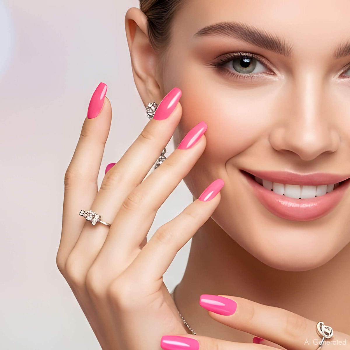 Gel Polish – Cinderella Pink – DN211 – 4ml – HEMA Free-4