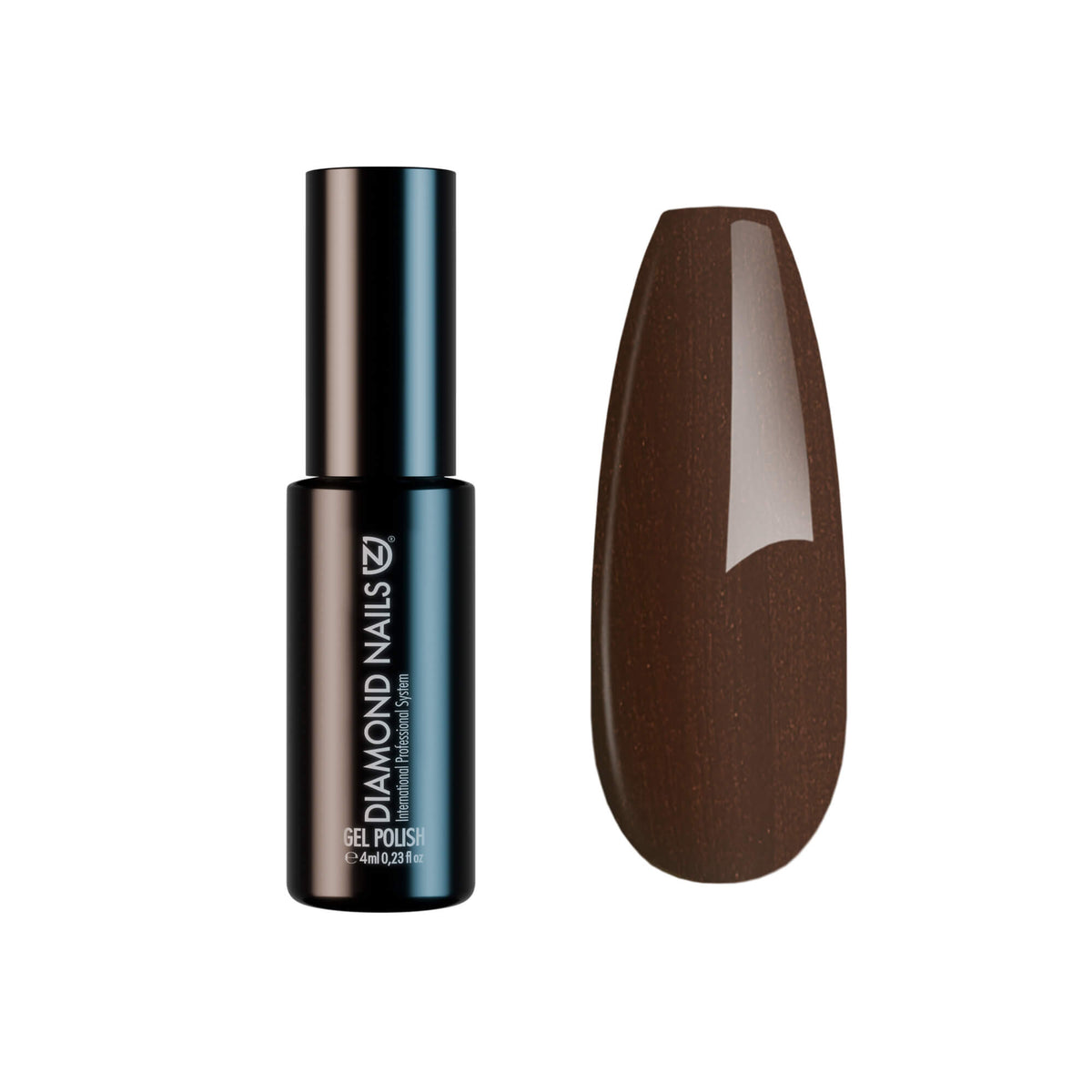 Gel Polish – Dark Brown – DN029 – 4ml – HEMA Free-0