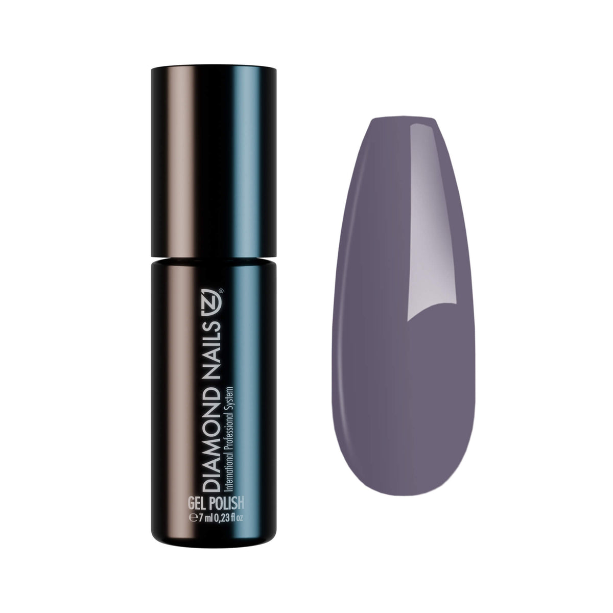 Gel Polish – Dark Grey – DN222 – 7ml – HEMA Free-0
