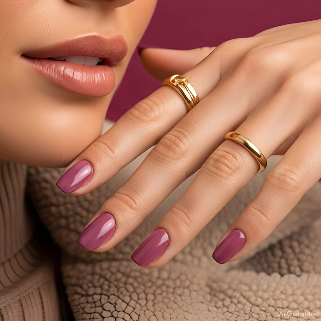 Gel Polish – Red Grape – DN252 – 4ml – HEMA Free-3