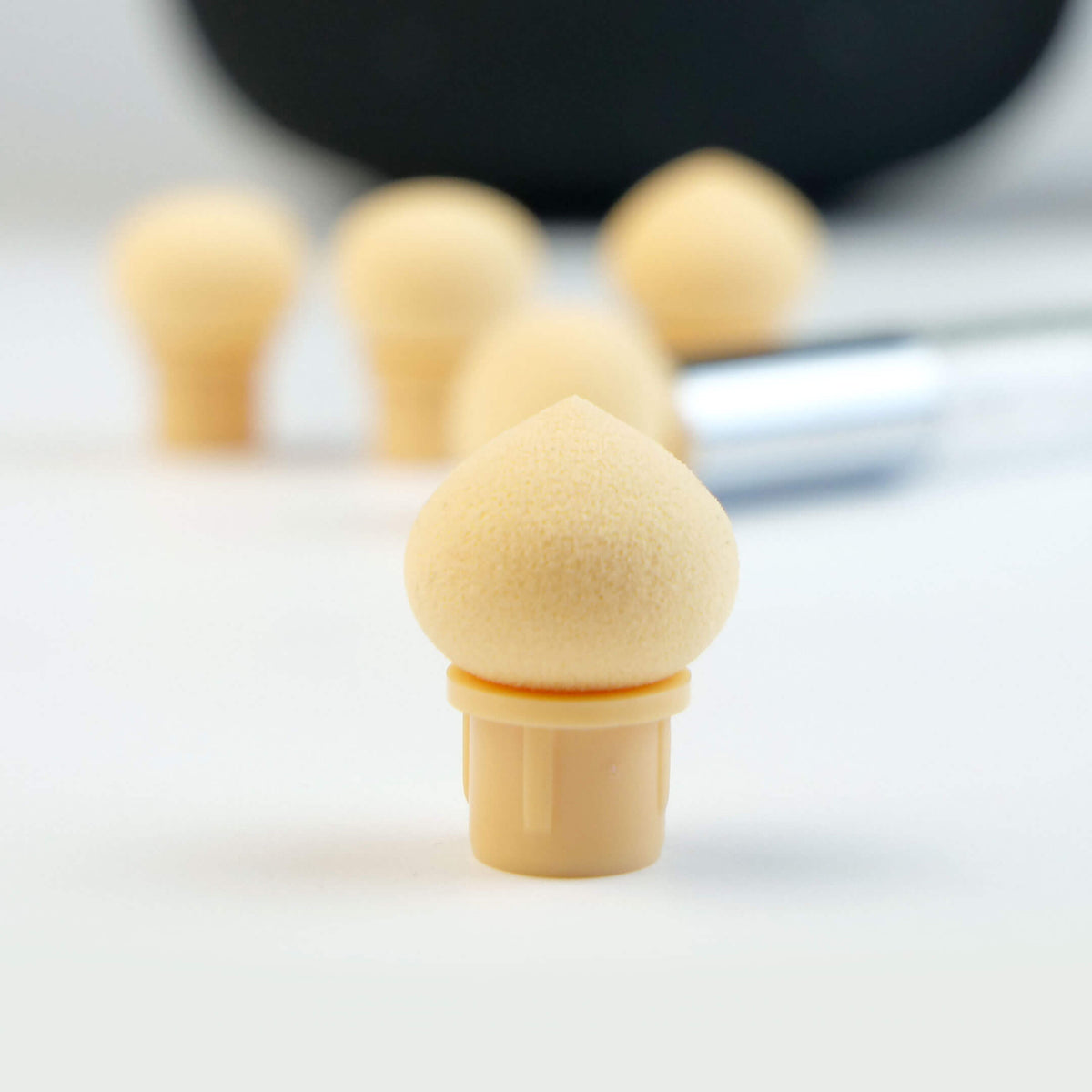 Ombre Brush with 4 Sponge Heads for Gradient Nails - Double Headed-2