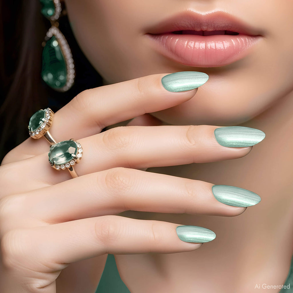 Gel Polish – Mint Silk – DN293 – 7ml – HEMA Free-2